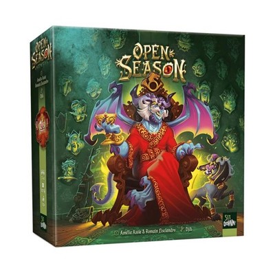 Sit Down! Boardgame Open Season Box VG+/EX