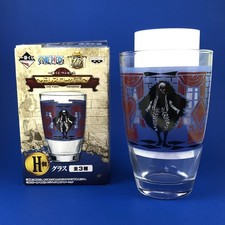 2014 Banpresto | One Piece (DOFLAMINGO) 4.5” Glass Cup Mug Japan RARE Toy Figure