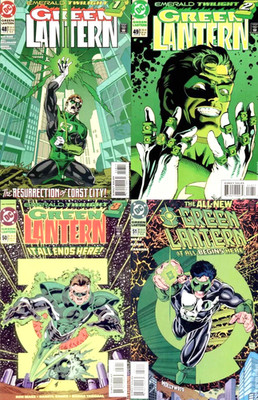 Green Lantern #48,49,50,51 (1994) NM 1st Cover & Full App. Of Kyle Rayner 