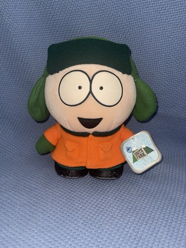 South Park Kyle 1998 Plüsch gewichtete Stofftier Puppe Spielzeug Figur Vintage Show Cartoon - Bild 1 von 8