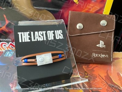 The Last of Us Ellie Hamsa Leather Bracelet Charm Figure Official