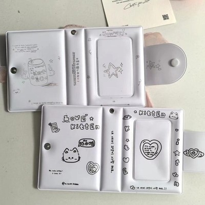 3 Inch 32 Slot Photo Card Card Holder Kpop Binder Idol Postcard Lomo Card Photo