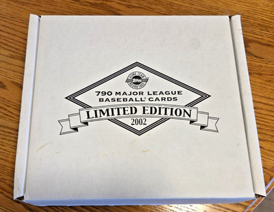 2002 TOPPS HOME TEAM ADVANTAGE 790 CARDS WOODEN CASE UNOPENED LE 0106/1950