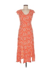 Minkpink Women Orange Casual Dress XS