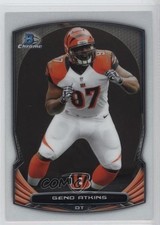 2014 Bowman Chrome Geno Atkins #11 0b5