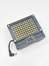 Cineroid LED On Camera Video Light Panel Battery Powered Black Portable DC 6-14V