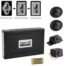 360 Degree Car DVR Bird View Panoramic Parking Assistant System Kit w/ 4 Cameras