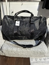 Alo Yoga Duffel Gym Bag Black Travel Shoulder Bag New With Tags