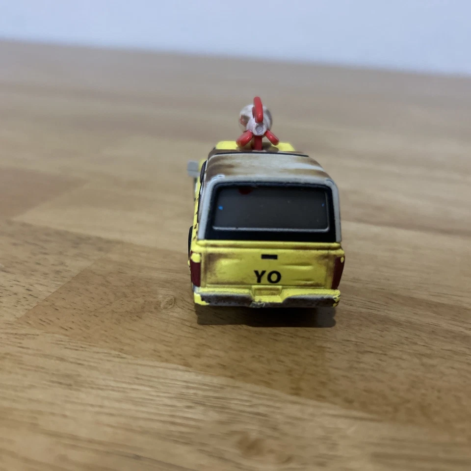 Camión Todd Pizza Planet de metal fundido a presión Mattel Disney Pixar Cars 1:55 Foto 4 de 4