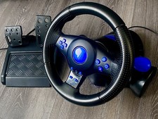 Racing Lenkrad inklusive Pedalen und Gangscha...