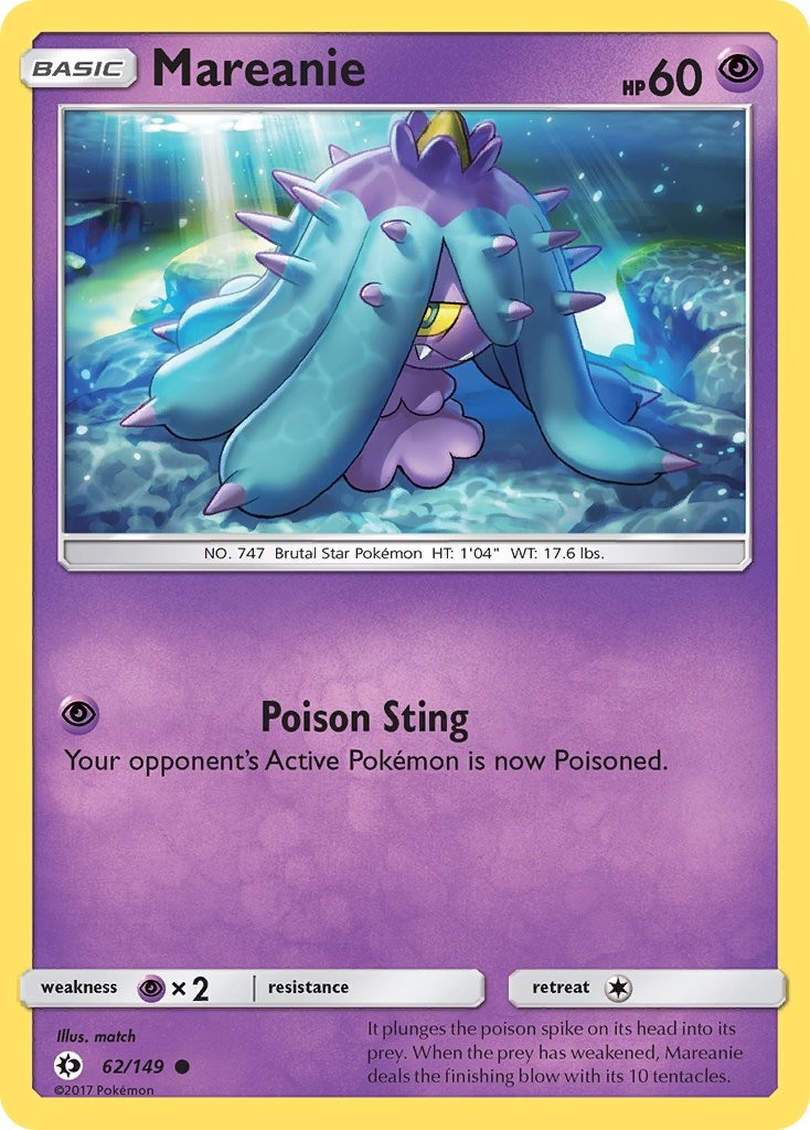 Mareanie - 62/149 - Sun & Moon