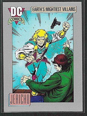 JERICHO    DC COMICS CARD 1991 #98 D.C. COMICS