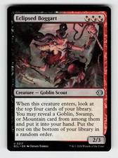Eclipsed Boggart 217 Uncommon Lorwyn Eclipsed Magic: The Gathering Near Mint