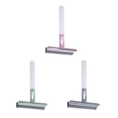Window Glass Brush 3 In 1 Wiper Cleaner Spray Scrape Wipe Cleaning Scraper