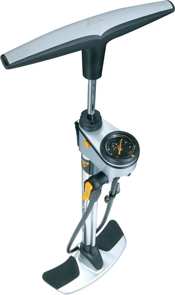 Topeak JoeBlow Pro Floor Bike Air Pump CHROME Edition 160 PSI Sports WORLDWIDE