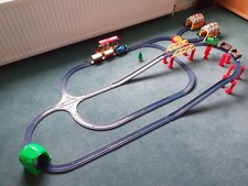 Vintage Tomy Train set inc Thomas and carriages Percy and trucks tested working