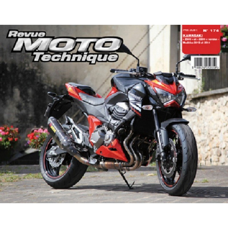 Réparer sa Kawasaki Z800 soi-même avec la revue technique 2013