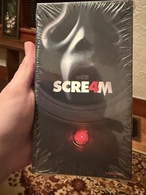 Lionsgate Scream 4 VHS Rewind Neve Campbell Emma Roberts Scream Franchise