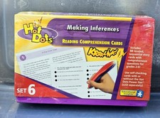 Hot Dots Reading Comprehension Cards Set 6 Making Inferences Educational Insight