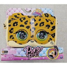 Purse Pets Leoluxe Leopard Print Interactive Purse 25 Sounds  Reactions New