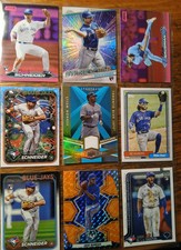 Vernon Wells /99 Patch. Inserts, Rookies, Parallels. Blue Jays 18 Card Lot