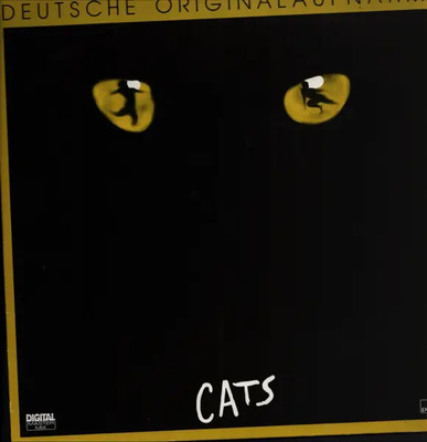 Andrew Lloyd Webber Cats - Deutsche Originalaufnahme INSERT Polydor Vinyl LP