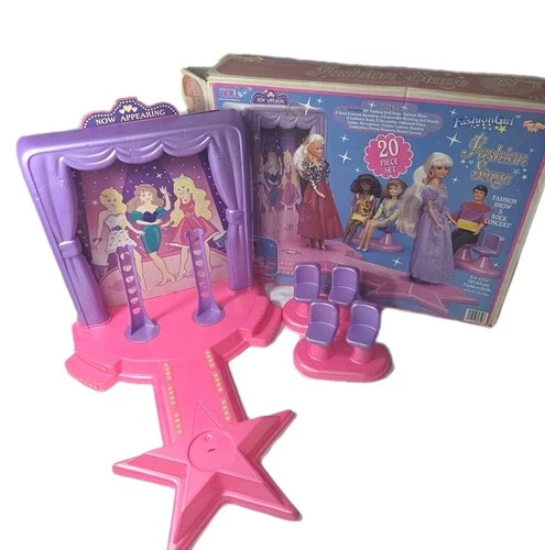 Vintage Fashion Girl "Fashion Stage" Rock Show Set from Tim Mee Toy Rare