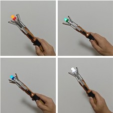 Doctor Who Cosplay 11th Metal Sonic Screwdriver LED Light Prop Replica Halloween