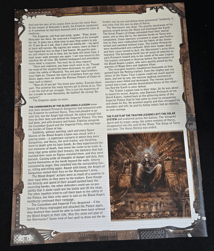 Fantasy Flight Games Horus Herejía Reglas de Repuesto y Guía de Escenarios Warhammer - Imagen 5 de 6