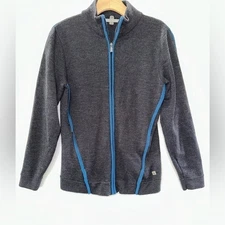 Smartwool Men’s Size Small 95% Merino Wool Full Zip Sweater Jacket Heather Gray