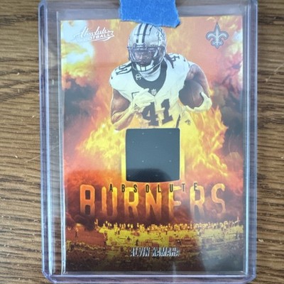 Panini 2025 Absolute Burners Memorabilia Alvin Kamara #ABU-AKA Saints Football