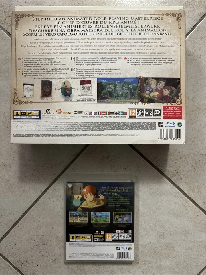 Ni No Kuni La Minaccia della Strega Wizard's Edition Sony Playstation 3 Retrogam - Immagine 2 di 2