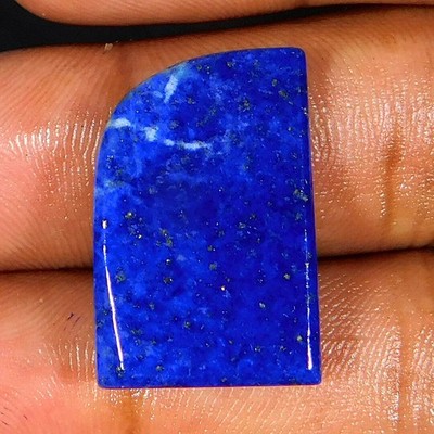 100 % natürliches Gold MarkLapislazuli 18,25 kt. Ausgefallener Cabochon...