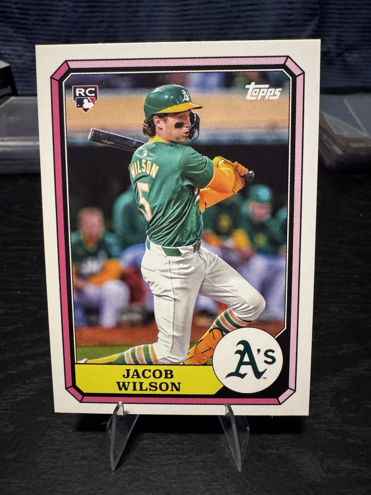 2025 Topps Archives - 1987 Topps Boardwalk and Baseball Jacob Wilson #87BB-7 RC