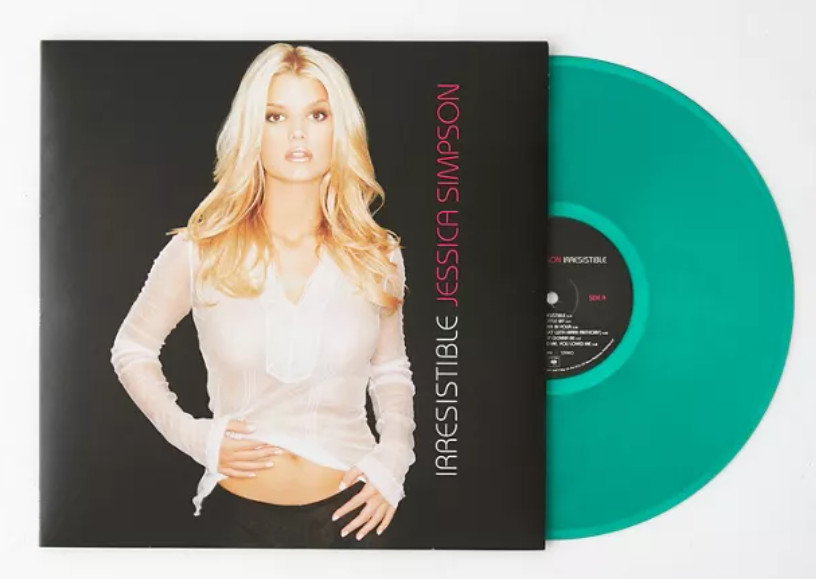 * Джессика Симпсон - НЕОТРАЗИМАЯ - Виниловая пластинка ЗЕЛЕНОГО цвета - НОВАЯ И ЗАПЕЧАТАННАЯ!!