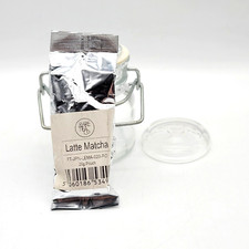 Japanese Latte Matcha Loose Leaf Tea Ground 20g Rare Tea Co. storage jar