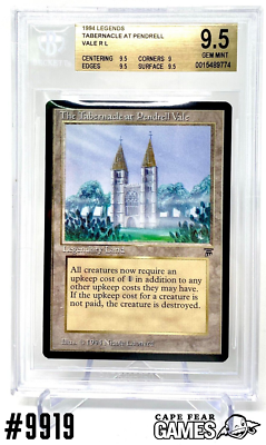 MTG The Tabernacle at Pendrell Vale - BGS 9.5 - #9919, NM MTG The Tabernacle at Pendrell Vale - BGS 9.5 - #9919, NM