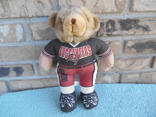 Peluche orso Good Stuff TAMPA BAY Buccaneers 2002 imbottito NFL 12" da collezione - Foto 1 di 13