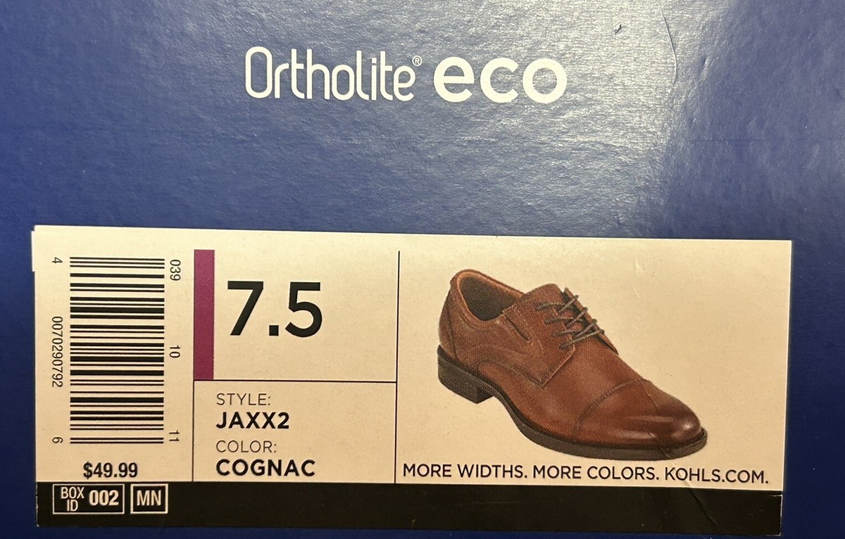 Apt. 9 Jaxx 2 Men's Dress Shoes In Cognac Size US 7.5 New | eBay