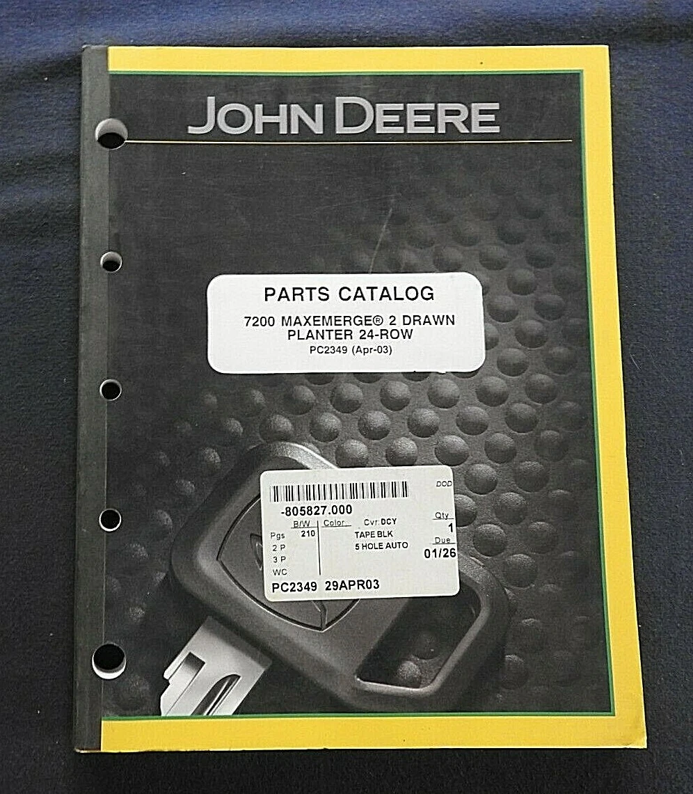 John Deere 7200 Planter Parts