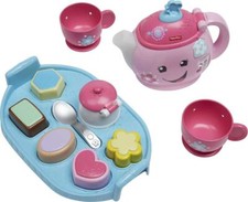 Fisher Price Laugh Learn Sweet Manners Tea Set Interactive Educational Toy