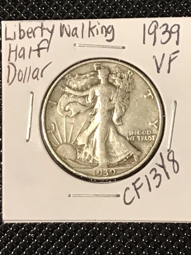 1939 Liberty Walking Half Dollar  VF