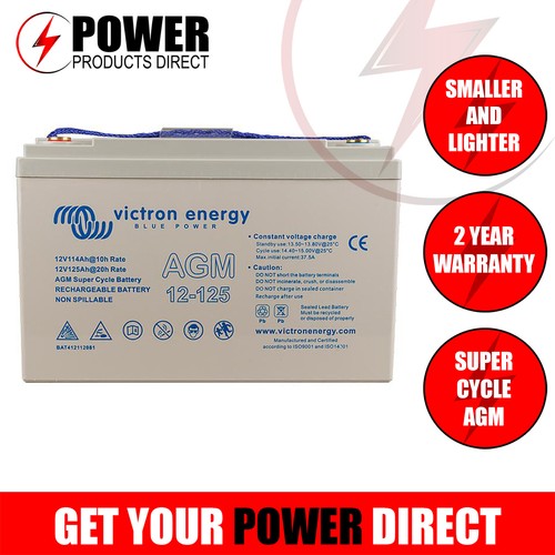 VICTRON SUPER CYCLE AGM 12V 125AH - Picture 2 of 2