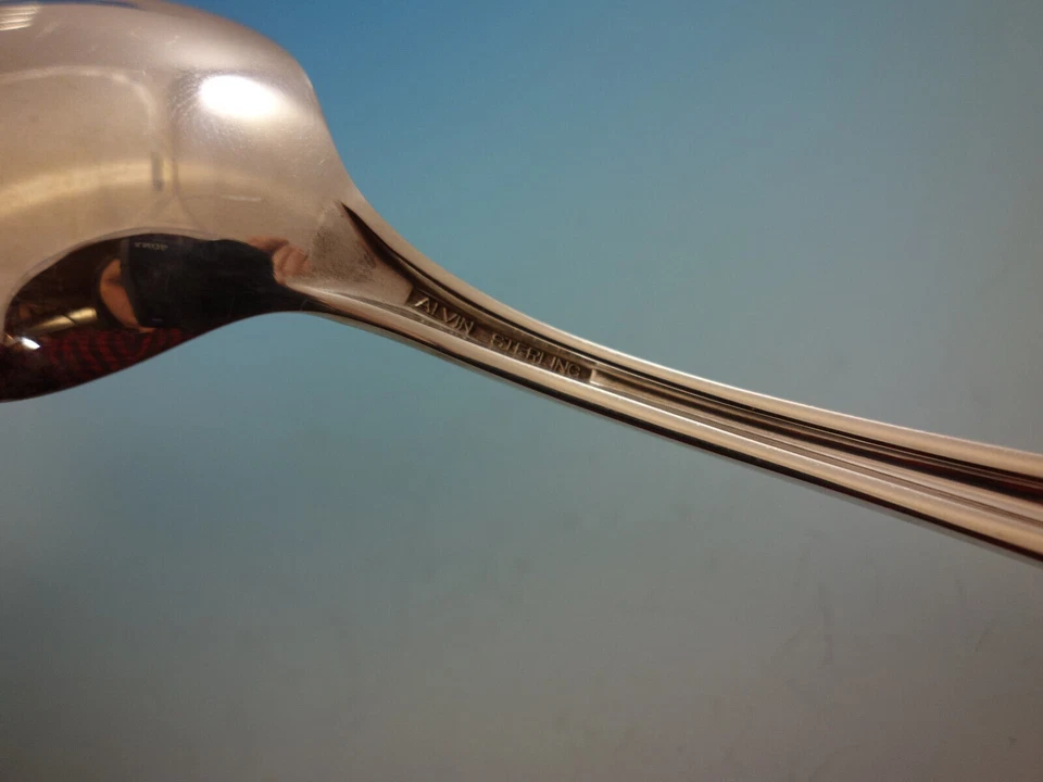 Ajuste(s) de lugar de tamaño regular de plata esterlina Shenandoah de Alvin 4 piezas Foto 3 de 4