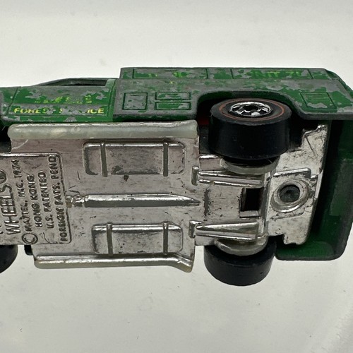 1974 Mattel Hot Wheels Green Forest Service Unit 71 Truck - Picture 16 of 21