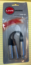 Livewire Essential Y-Adapter XLR Male to XLR Females Black.        1024L