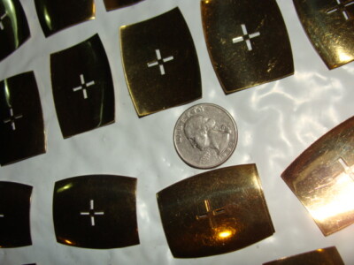 Eagle Claw BRASS Snap Swivels - Size 1/0 - 5 packages, 2 per package