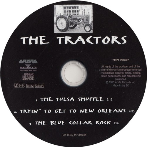 THE TRACTORS The Tulsa Shuffle | Maxi-CD - Imagen 3 de 4
