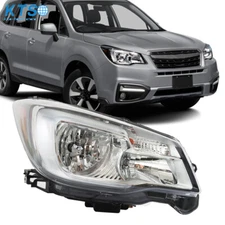 Passenger RH Headlight For Subaru Forester 2017-2018 Halogen Factory Replacement