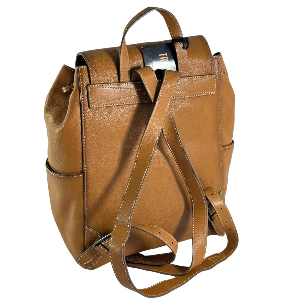 $398 FRYE Tan Leather Olivia Women display picture 1